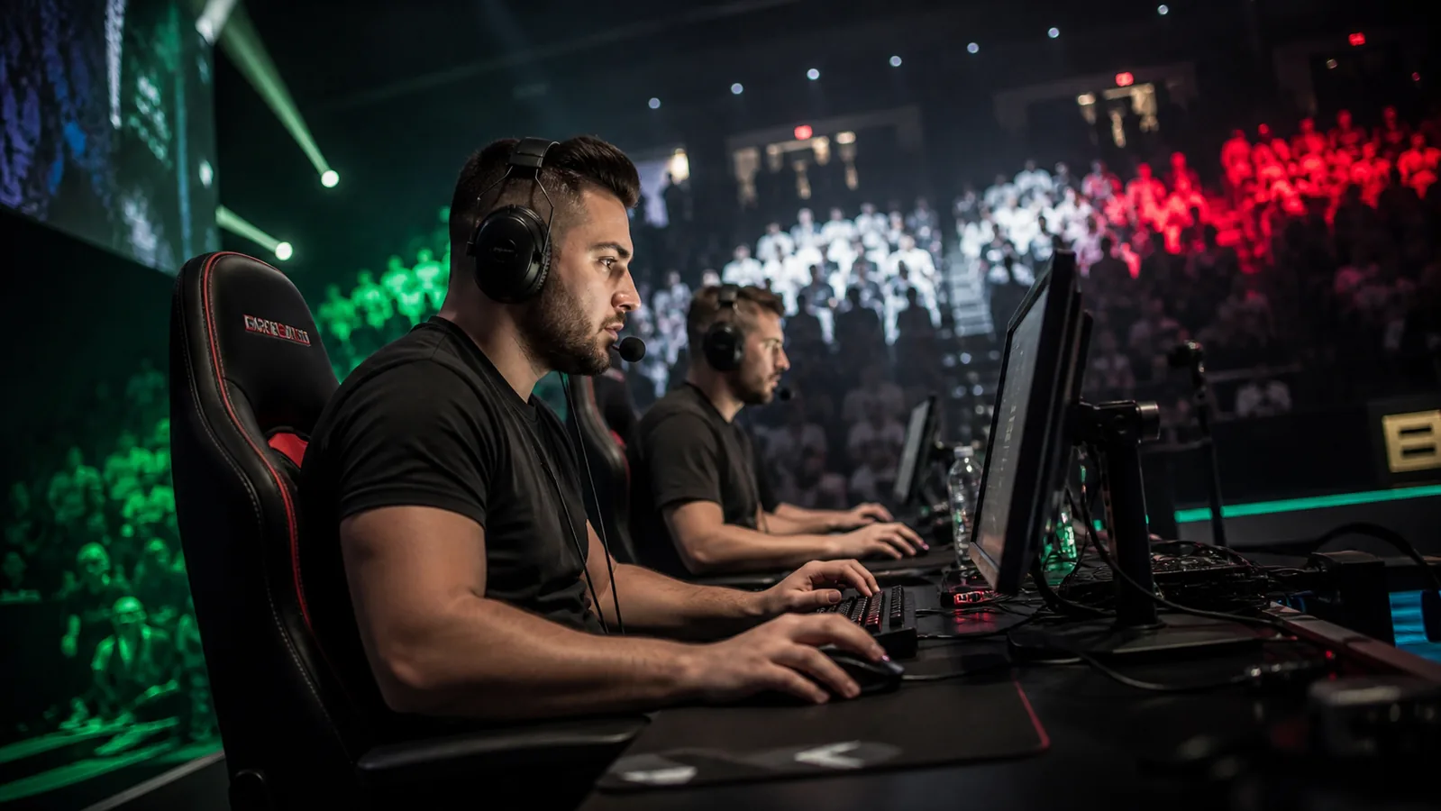 Професионален отбор по време на eSports турнир BetLabel в България
